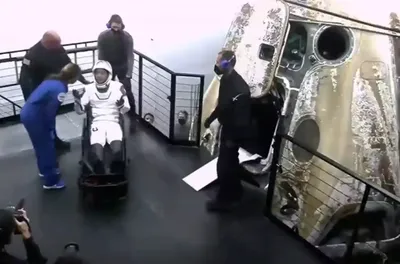 Retour sur Terre Thomas Pesquet